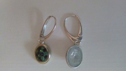 Серебряные серьги